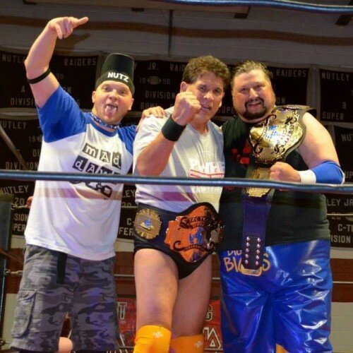 Biggie Biggs and Tito Santana are the current IWF Tag Team Champions!
